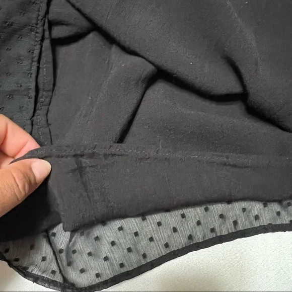 Zara‎ Plumetis Top Black - Picture 12 of 12